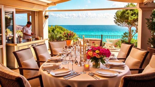 Organiser des dîners à Cannes avec un chef personnel